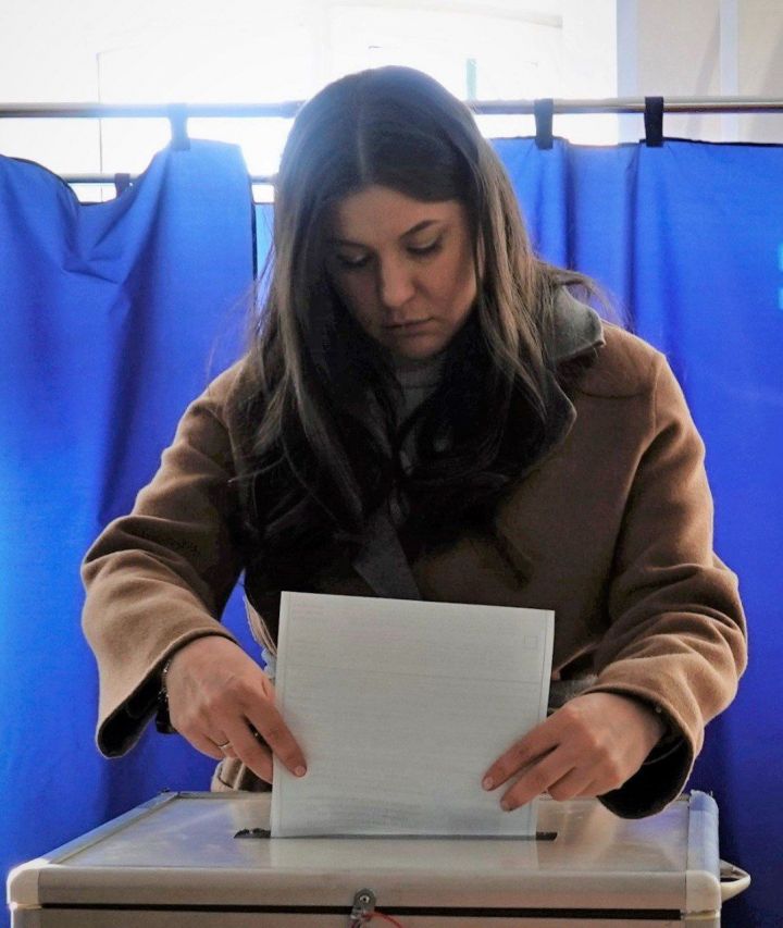Талия Минуллина приняла участие в выборах Президента России