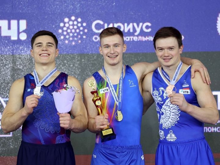 Татарстанские гимнасты завоевали семь медалей на чемпионате России