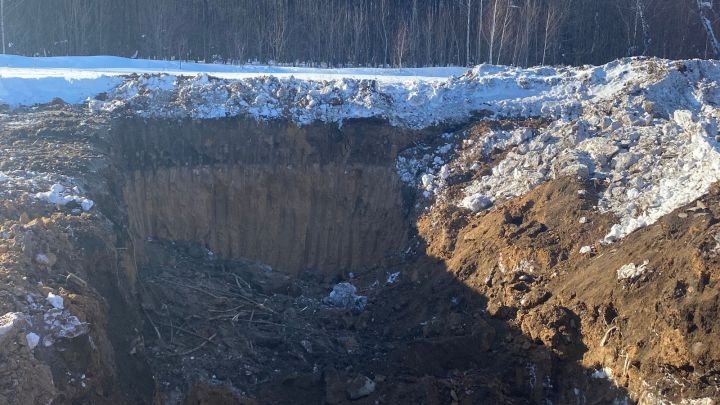 В Татарстане выявили карьер нелегальной добычи глины