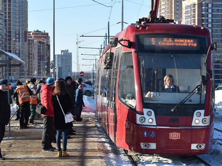 В Казани с 1 апреля изменится стоимость поездки на трамвае по пересадочному тарифу