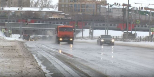 В Татарстане ожидаются дождь, метель и снежная каша на дорогах