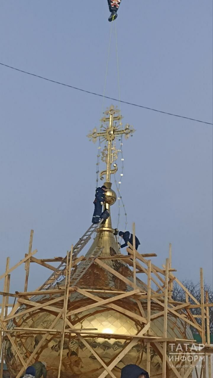 На колокольню Раифского монастыря вернут купол