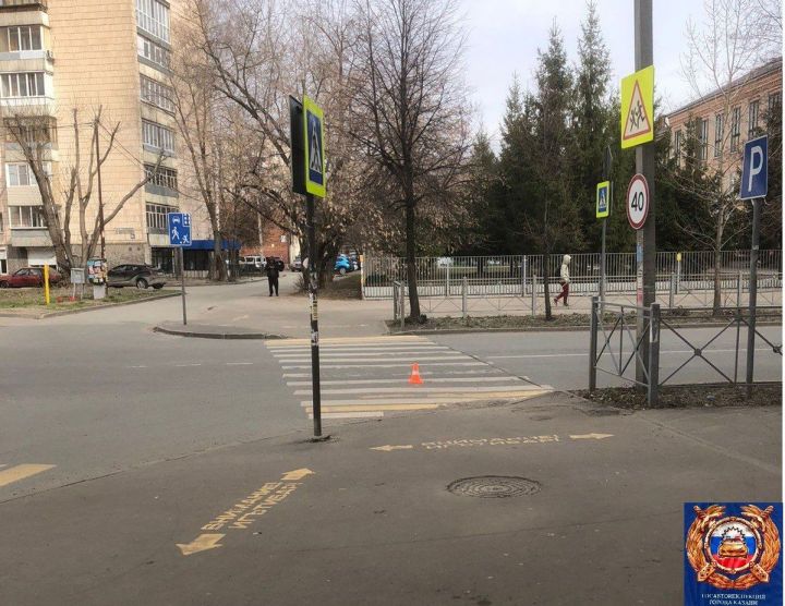 Водитель иномарки сбил школьника и скрылся в Казани