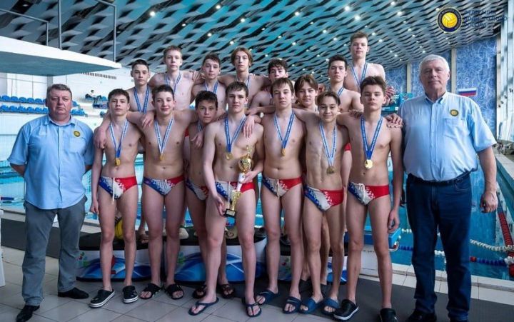Сборная РТ среди юношей до 16 лет победили в Первенстве России по водному поло