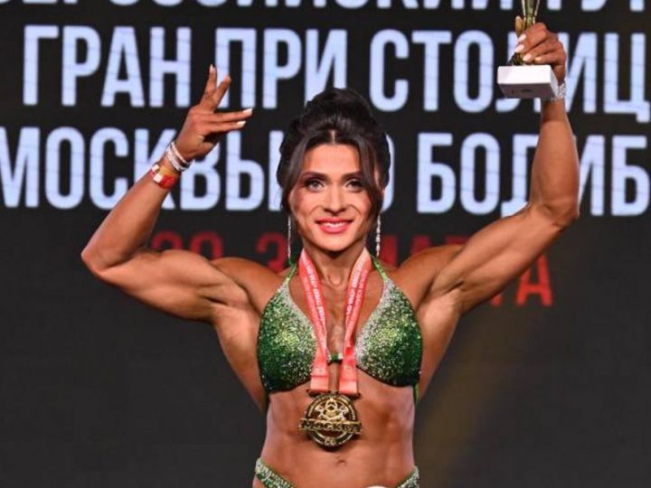 Спортсменка из Татарстана стала лучшей в женском бодибилдинге