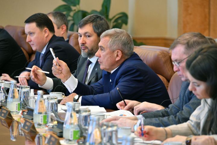 Минниханов провел встречу с делегацией Ассоциации российских и турецких предпринимателей