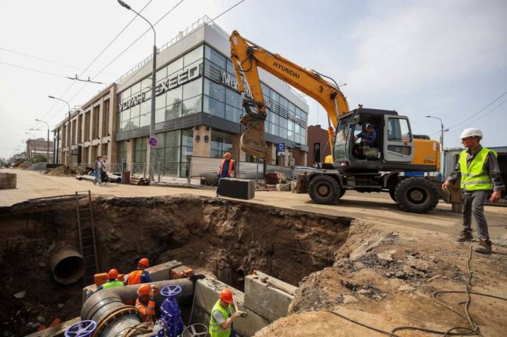 В Казани обновят 18 км труб водопроводной сети