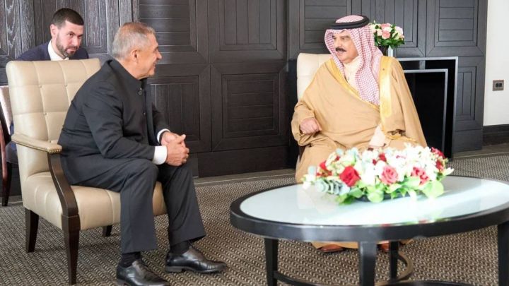 Рустам Минниханов встретился с королем Бахрейна в Москве