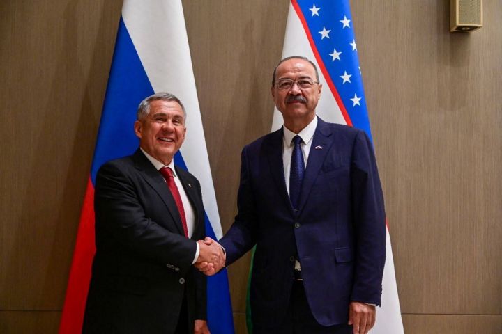 Минниханов встретился с премьер-министром Республики Узбекистан Абдуллой Ариповым