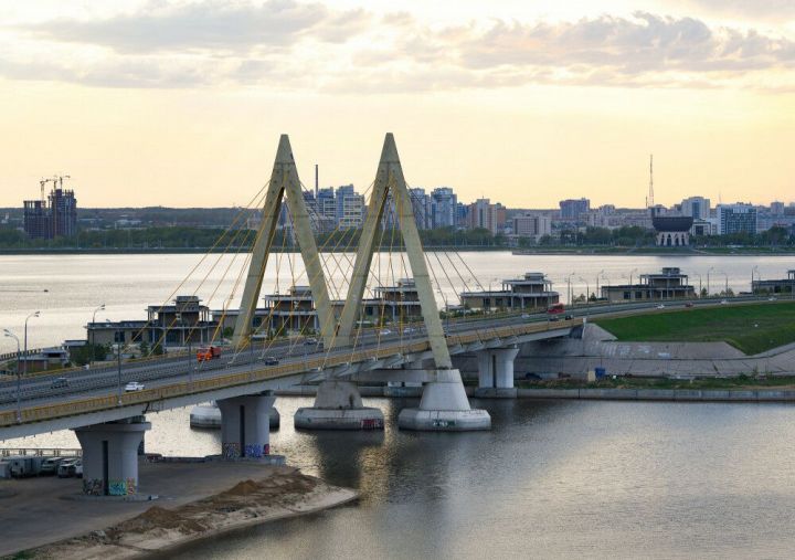 В Казани досрочно откроют движение по мосту Миллениум