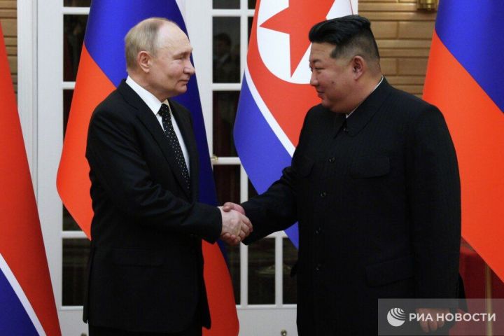 В Пхеньяне состоялись переговоры Путина и Ким Чен Ына в широком составе
